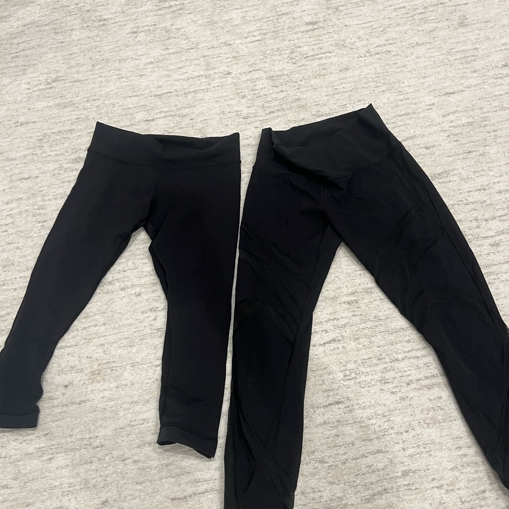 Black Lululemon leggings bundle